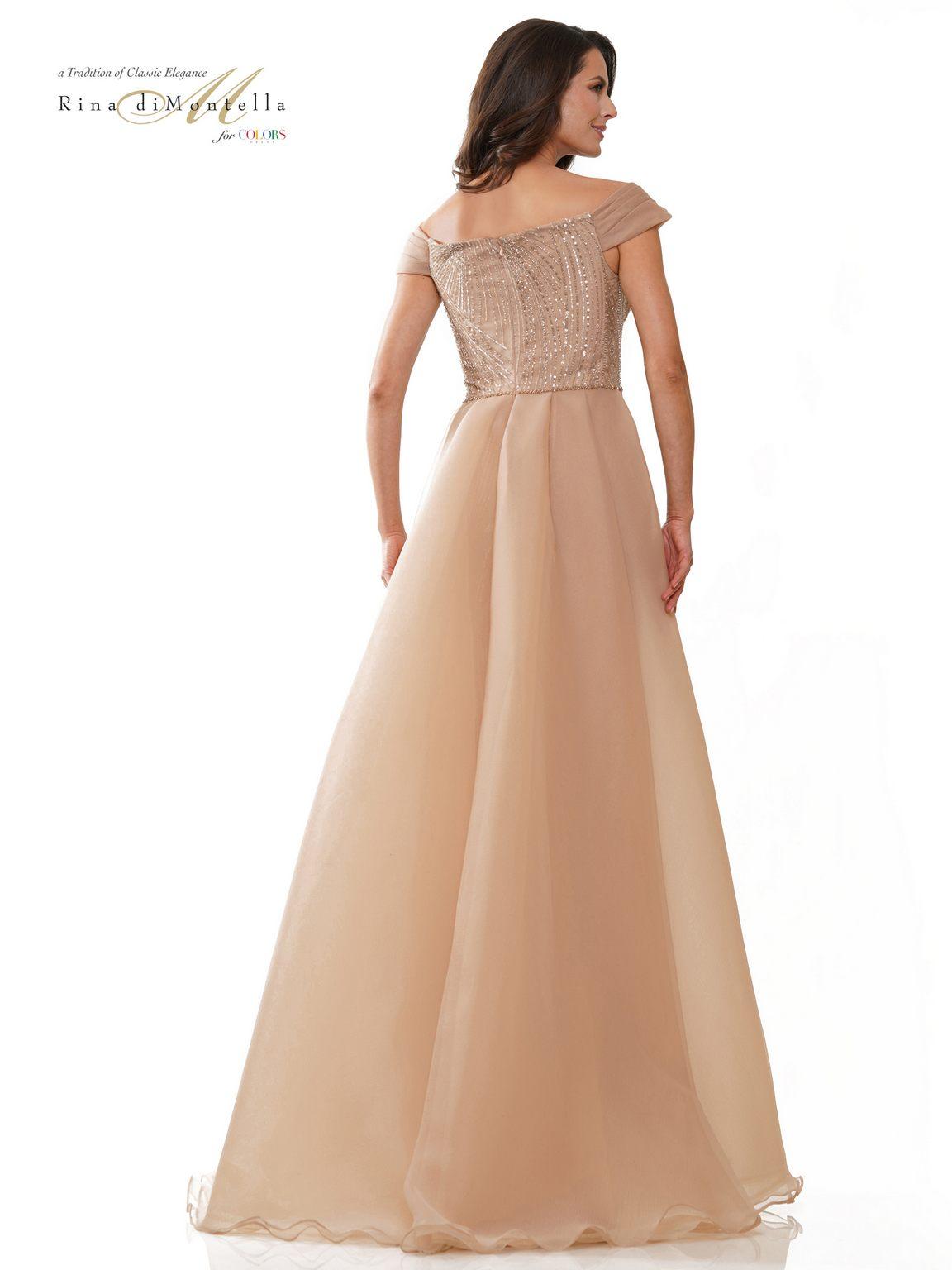 Formal Dresses Long Off Shoulder Formal Dress Nude