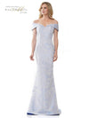 Formal Dresses Long Off Shoulder Formal Mermaid Gown Light Blue