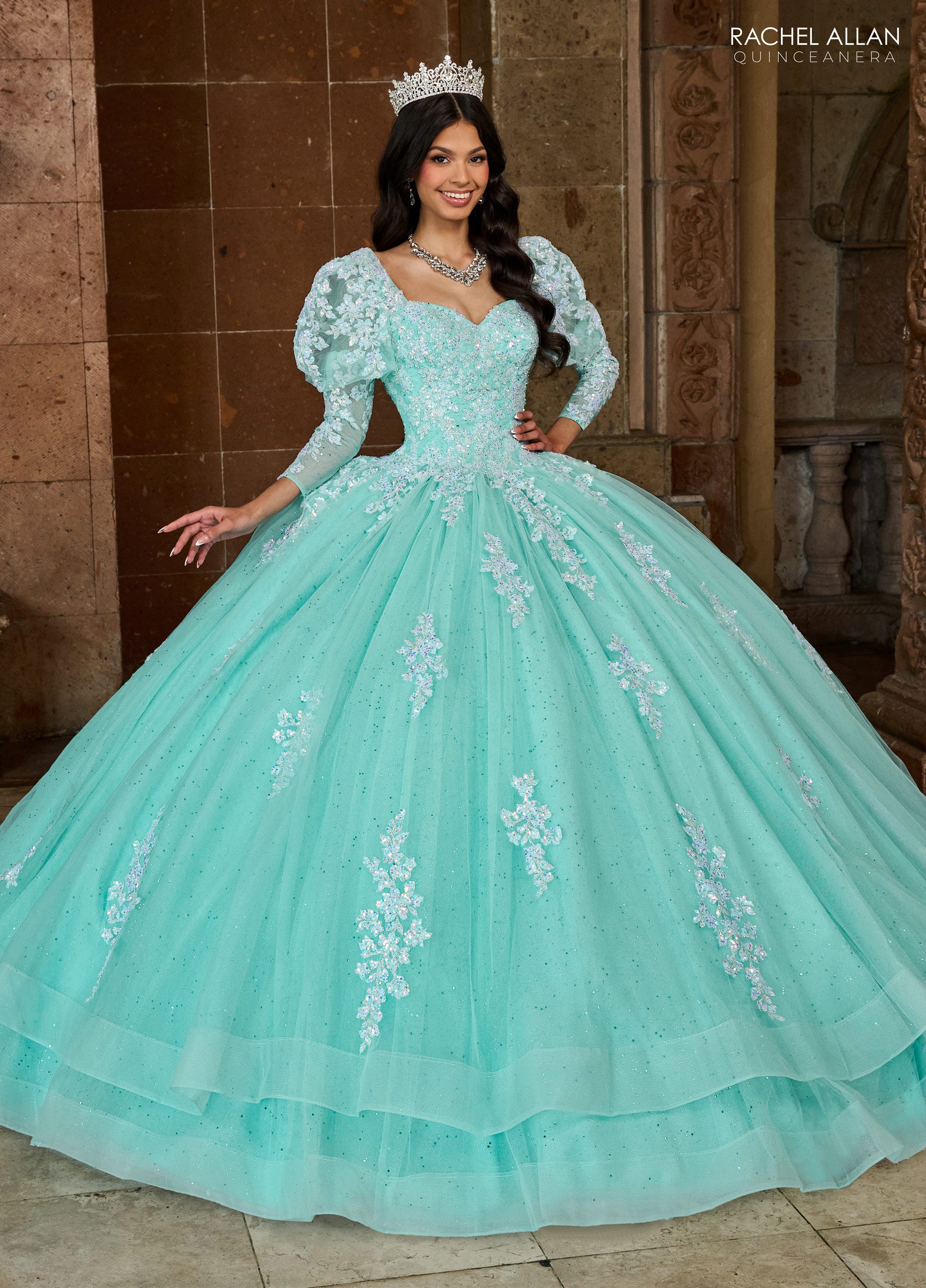 Mint Blue Quince Dresses