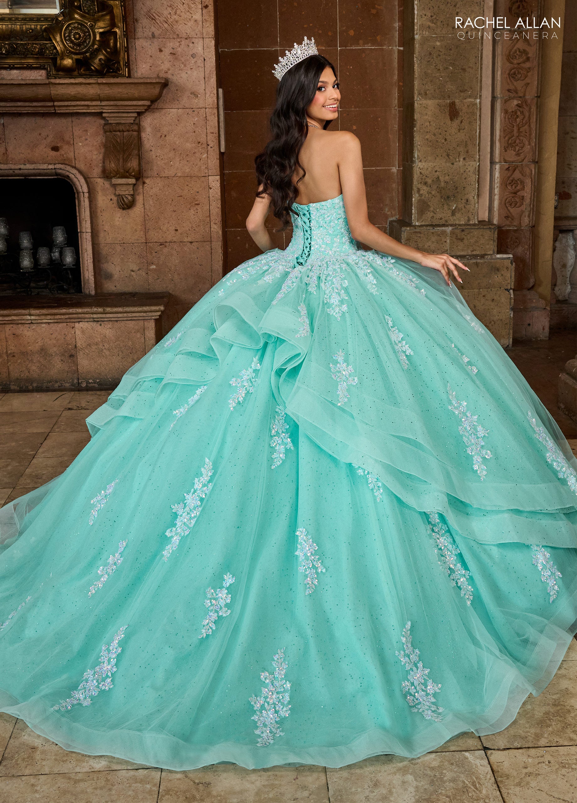 Mint Blue Quince Dresses