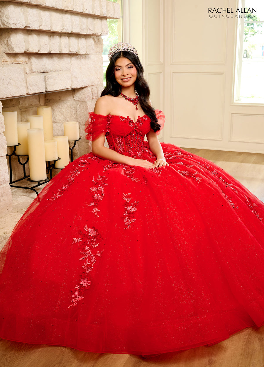 Quinceanera Dresses Long Quinceanera Ball Gown Red