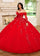 Quinceanera Dresses Long Quinceanera Ball Gown Red