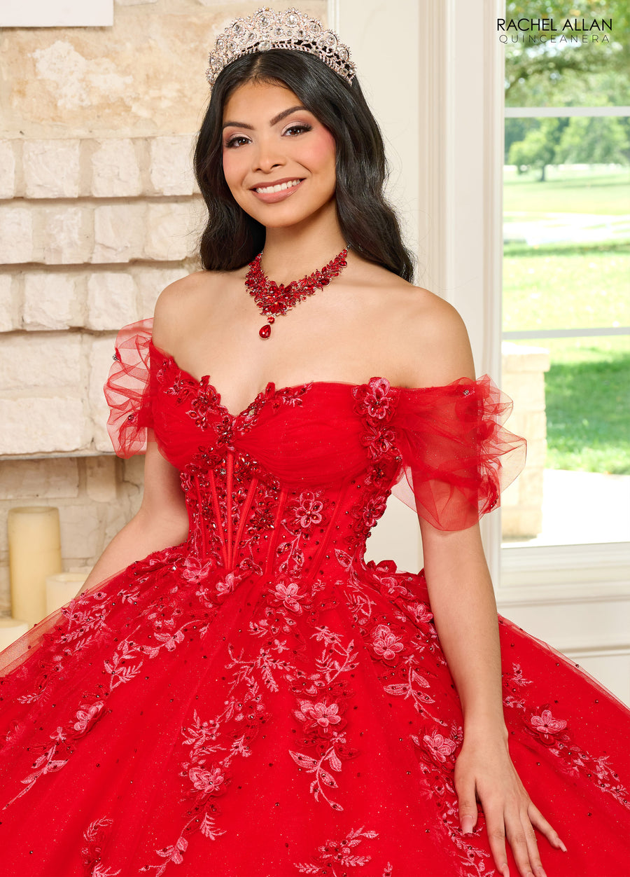 Quinceanera Dresses Long Quinceanera Ball Gown Red