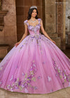 Quinceanera Dresses Ombre Quinceanera Floral Applique Ball Gown Lilac Ombre