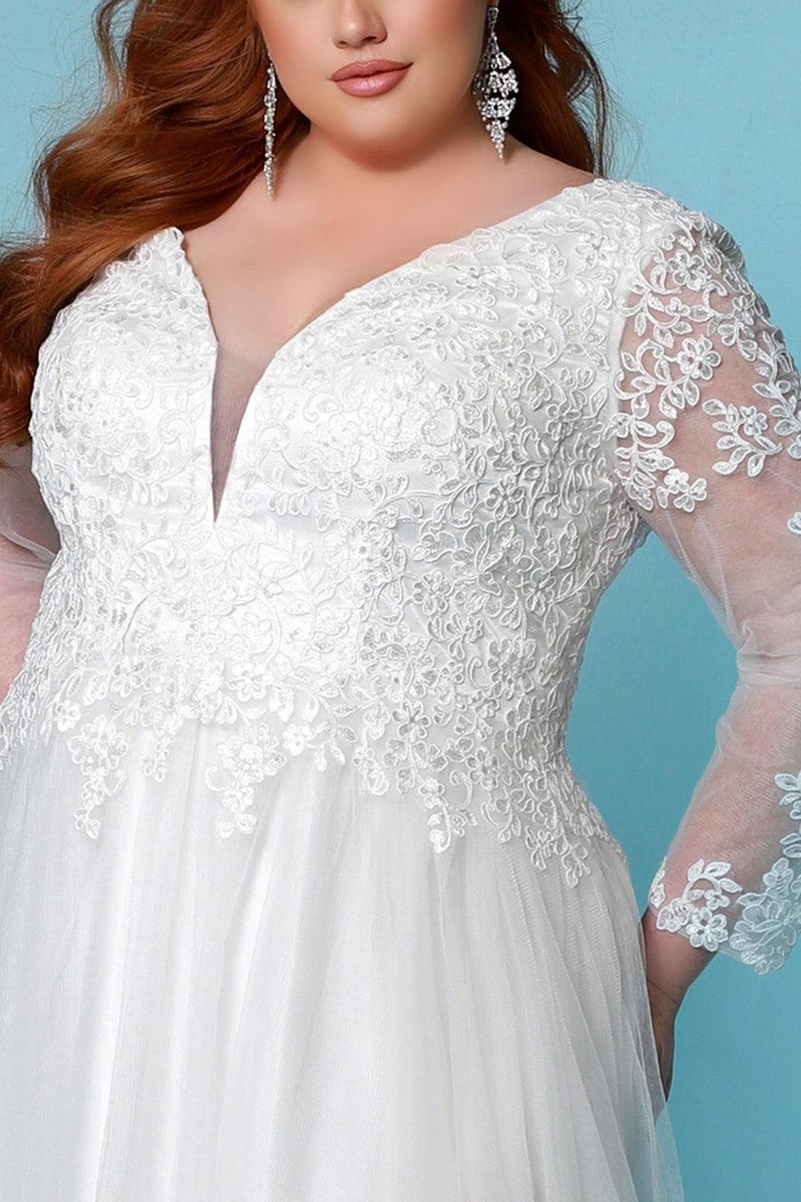 Wedding Dresses Long Sleeve Wedding Dress Ivory