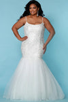 Wedding Dresses Long Mermaid Wedding Dress Ivory