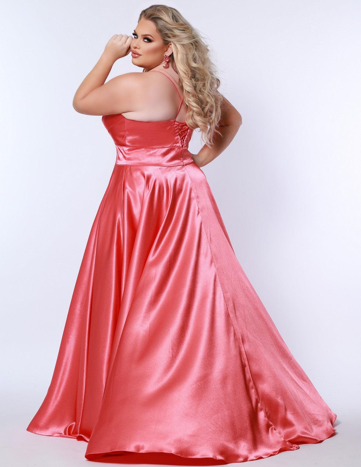 Plus Size Dresses Long Formal Plus Size Prom Dress  Apricot