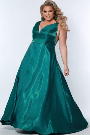 Emerald Green Plus Size Dress  Formal Occasion Dresses – Sydney's Closet