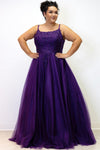 Plus Size Dresses Plus Size Long Formal Prom Dress Plum