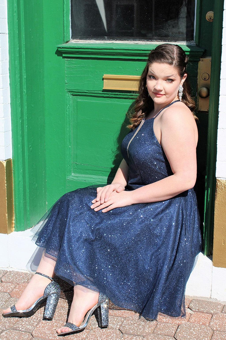 Plus Size Dresses Plus Size Short Homecoming Dress Royal