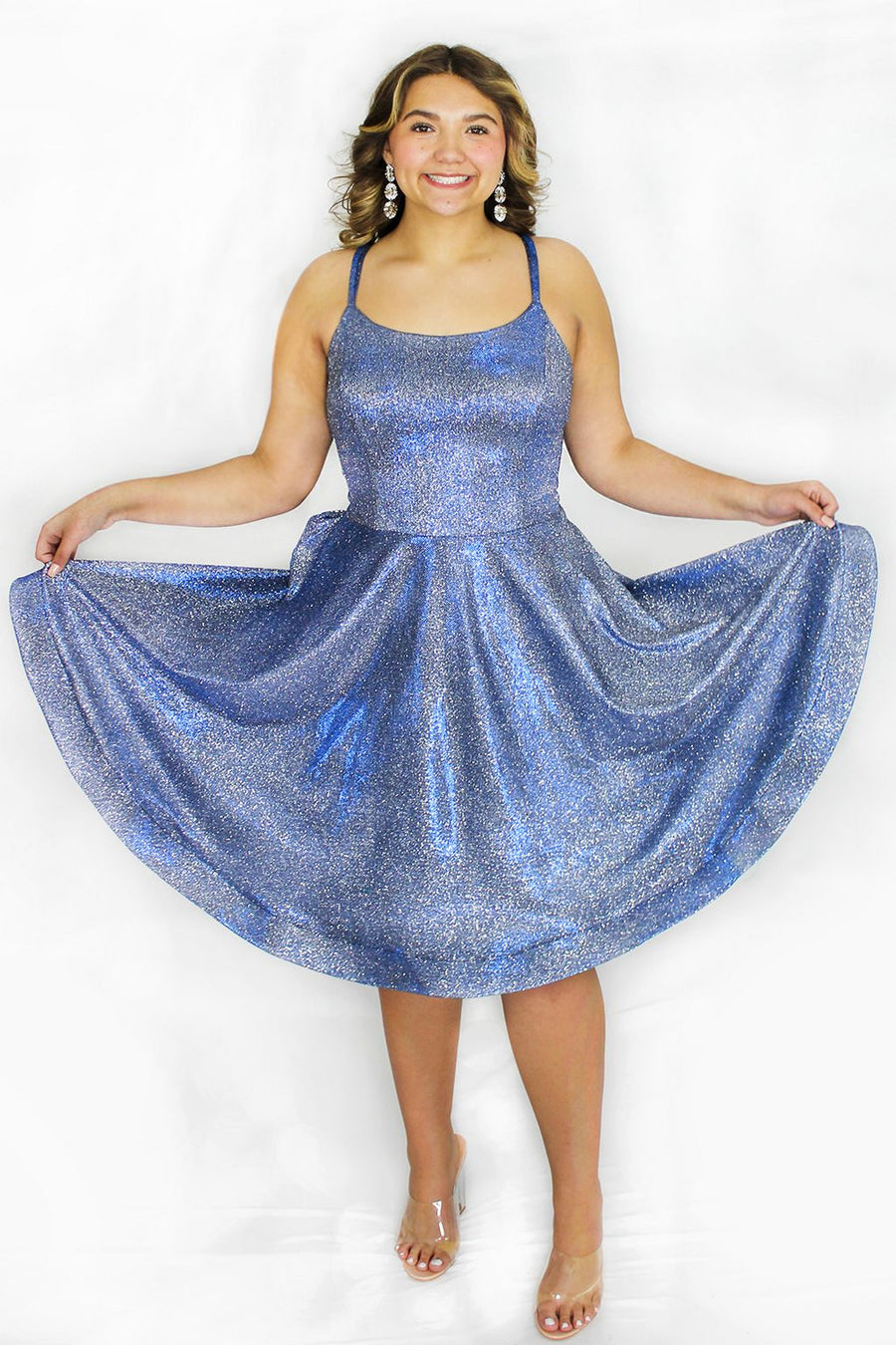 Plus Size Dresses Plus Size Short Homecoming Dress Royal