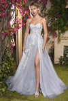 Andrea & Leo A1029 Strapless Corset Prom Dress