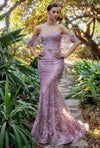 Andrea & Leo A1105 Strapless Mermaid Gown Mauve