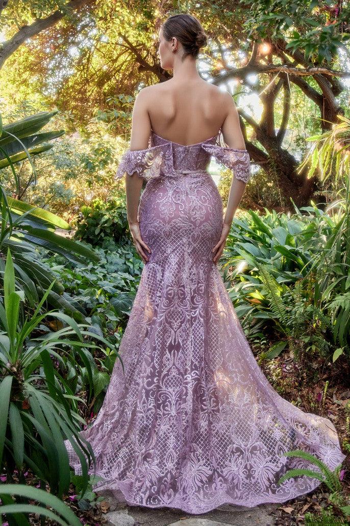 Andrea & Leo A1105 Strapless Mermaid Gown Mauve 3