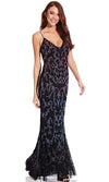 Adrianna Papell Formal Beaded Long Dress AP1E206840 - The Dress Outlet