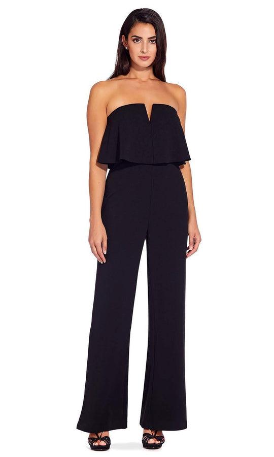 Adrianna Papell Formal Strapless Jumpsuit AP1E206916 - The Dress Outlet