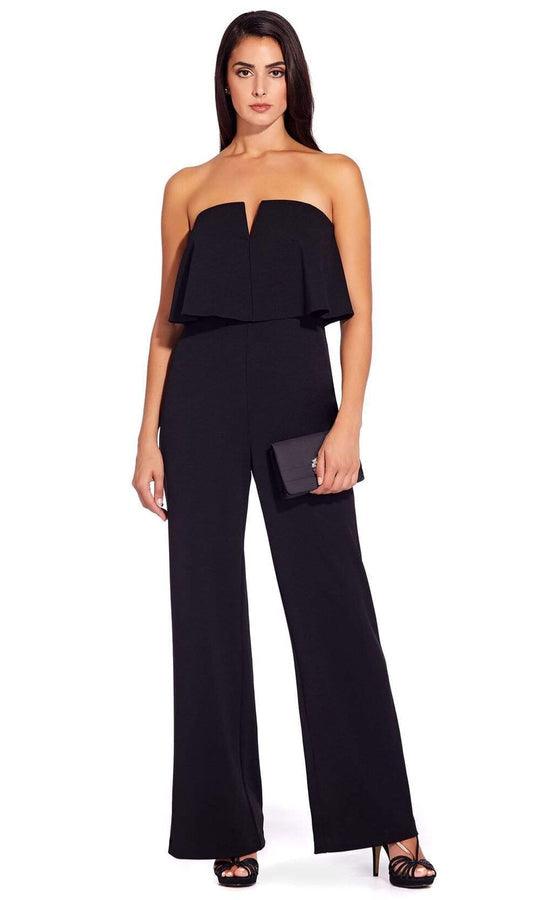 Adrianna Papell Formal Strapless Jumpsuit AP1E206916 - The Dress Outlet