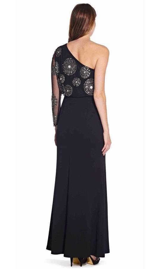 Adrianna Papell Long Formal Beaded Dress AP1E206525 - The Dress Outlet