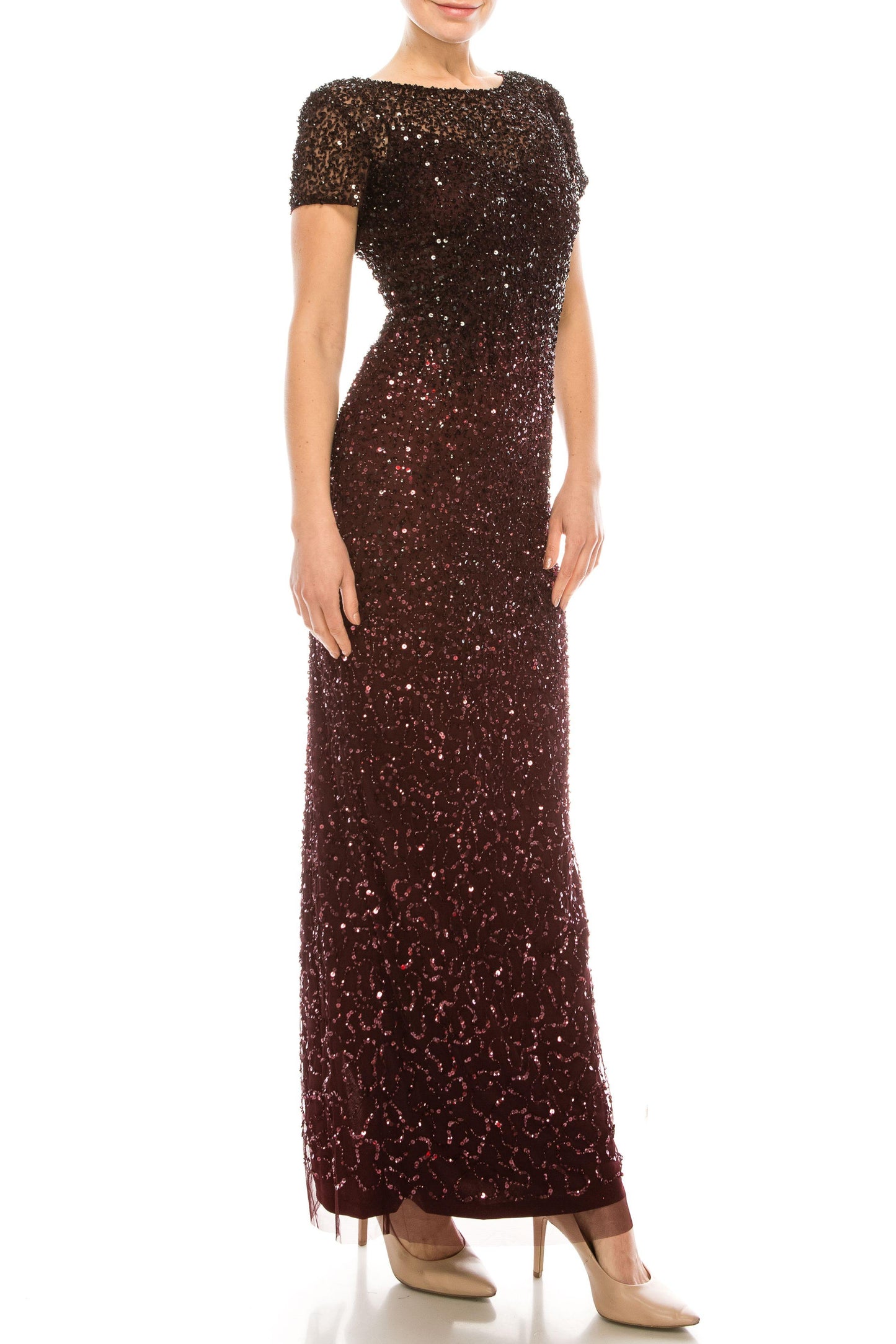 Adrianna Papell Long Formal Evening Gown AP1E205994 - The Dress Outlet