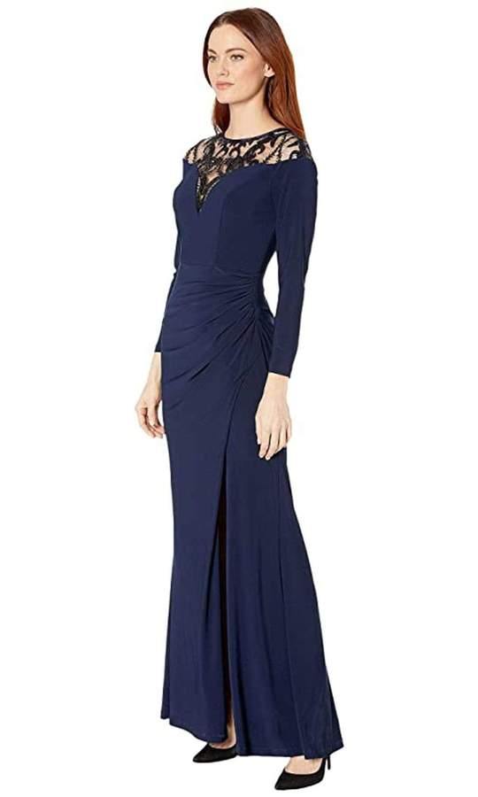 Adrianna Papell  Long Sleeve Sheath Dress AP1E206953 - The Dress Outlet