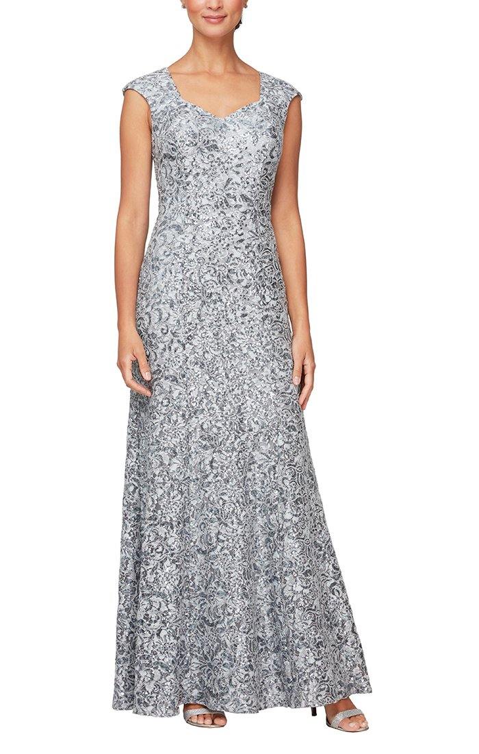 Light Blue Alex Evenings AE81122423 Formal Long Dress for $79.99 – The ...