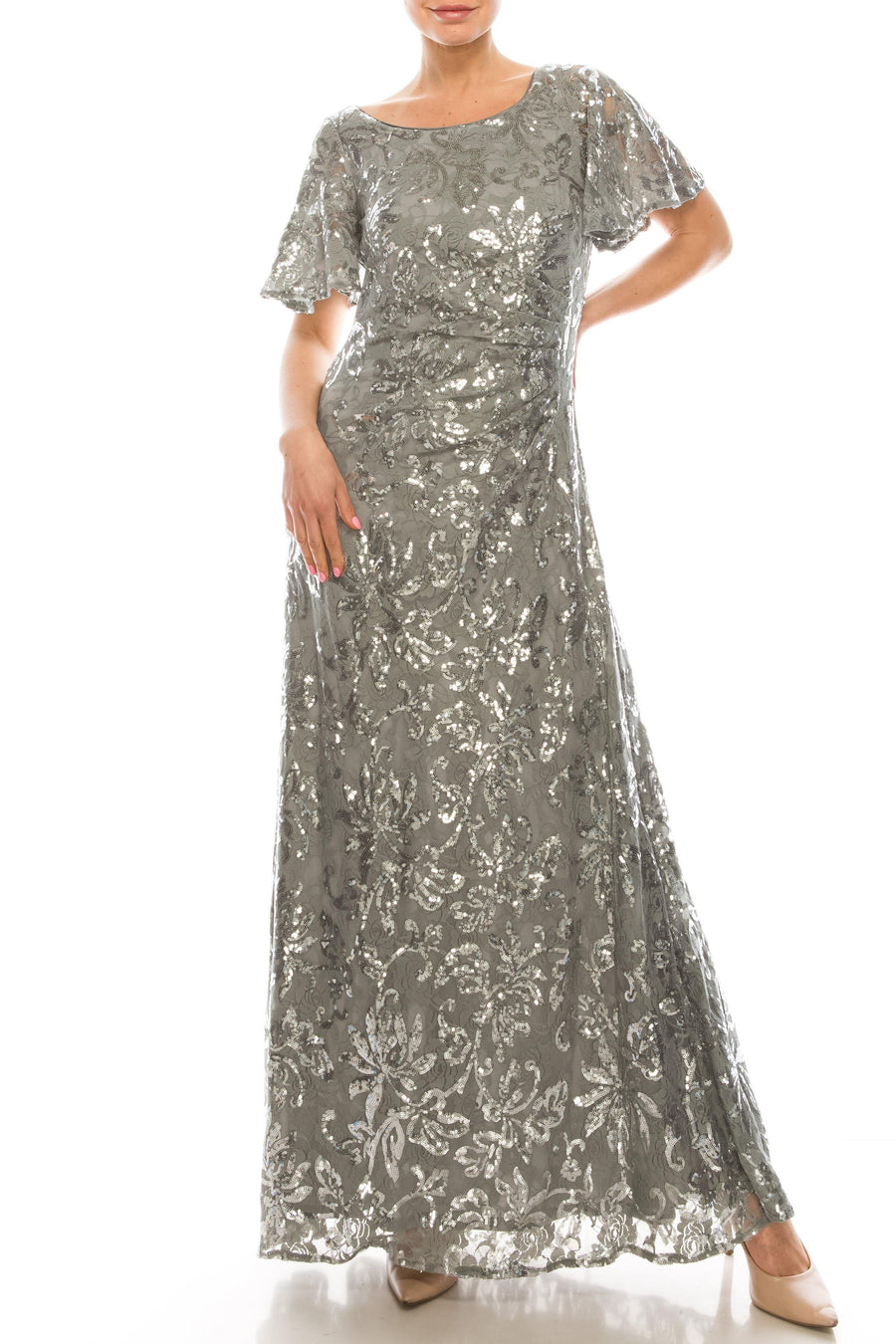 Alex Evening Formal Long Dress Sale - The Dress Outlet