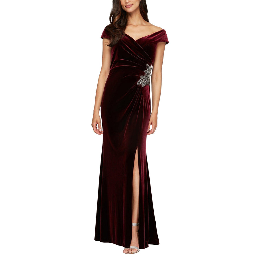 Alex Evenings Long Formal Dress 81917705 - The Dress Outlet