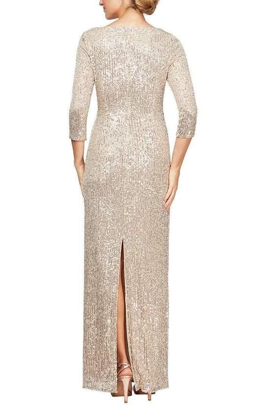 Formal Dresses Sequin Long Formal Dress Taupe