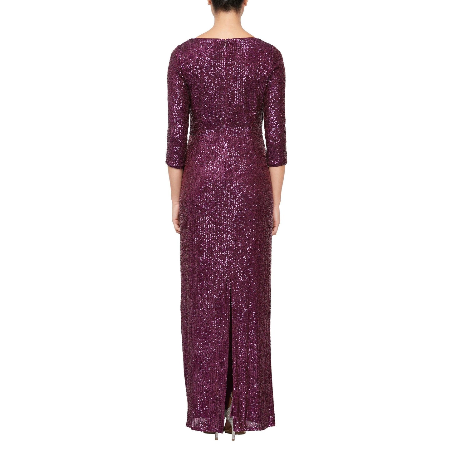 Formal Dresses Sequin Long Formal Dress Plum