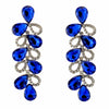 Bridal Rhinestone Chandelier Teardrop Earrings - The Dress Outlet