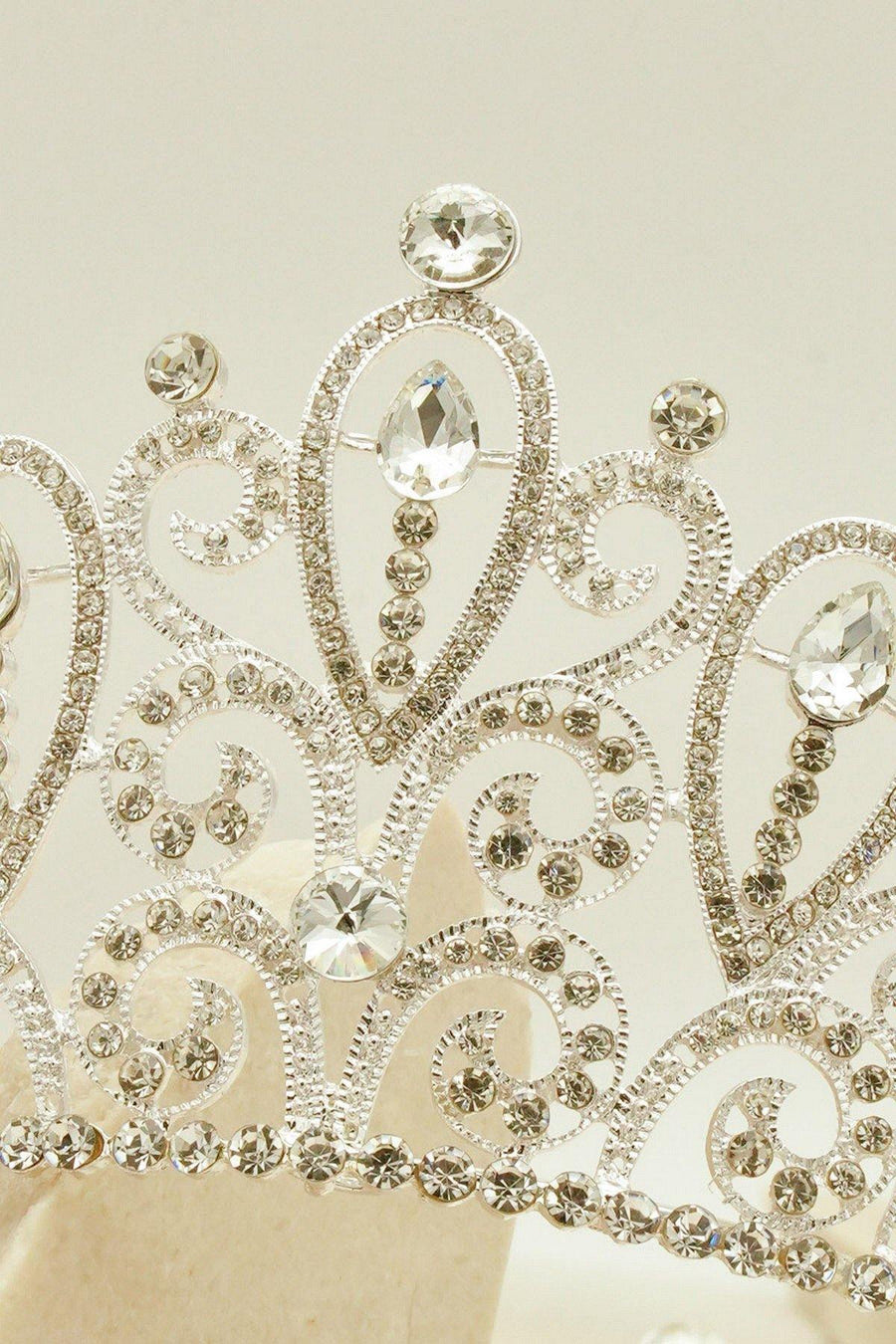 Bridal Wedding Rhinestone Bohemian Tiara Crown - The Dress Outlet