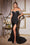 Formal Dresses Long Formal Fringe Prom Evening Dress Black