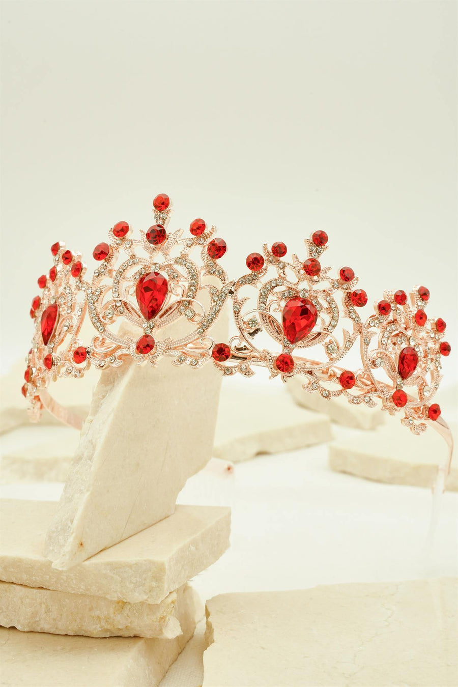 Classic Royal High Garden Inspired Wedding Tiara - The Dress Outlet