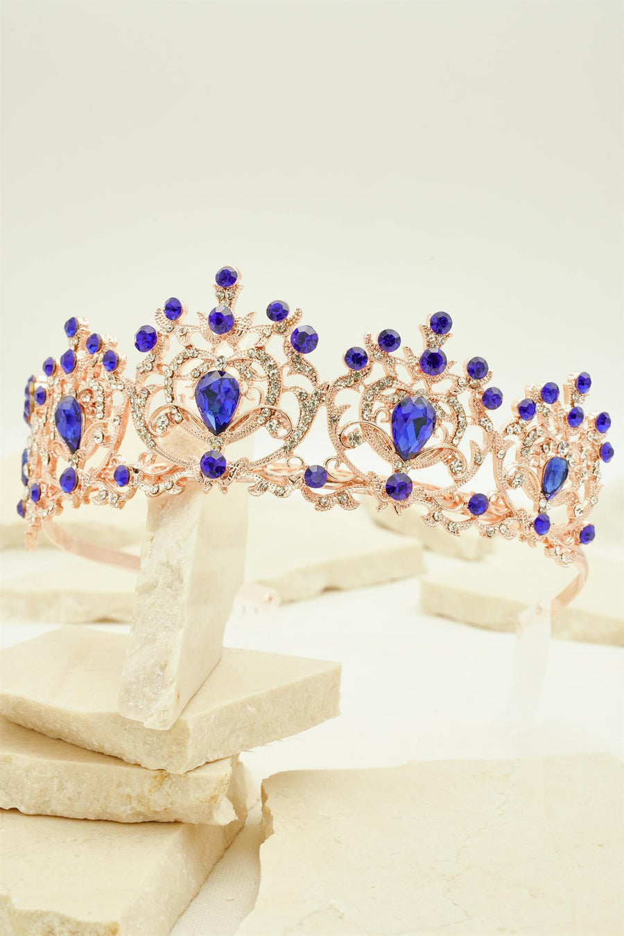 Classic Royal High Garden Inspired Wedding Tiara - The Dress Outlet