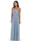 Convertible Long Bridesmaid Dress - The Dress Outlet