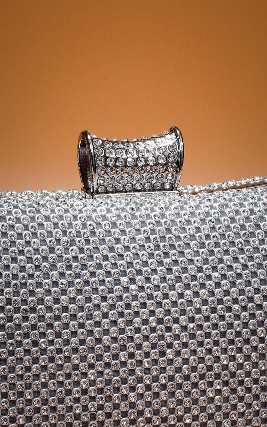 Crystal Clutch Rhinestone Wedding Purse Clasp - The Dress Outlet