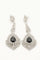 Crystal Drop Rhinestone Teardrop Long Earrings - The Dress Outlet