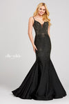 Prom Dresses Long Fitted Evening Prom Gown Black