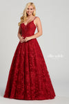 Prom Dresses Prom Formal Beaded Long Ball Gown Ruby