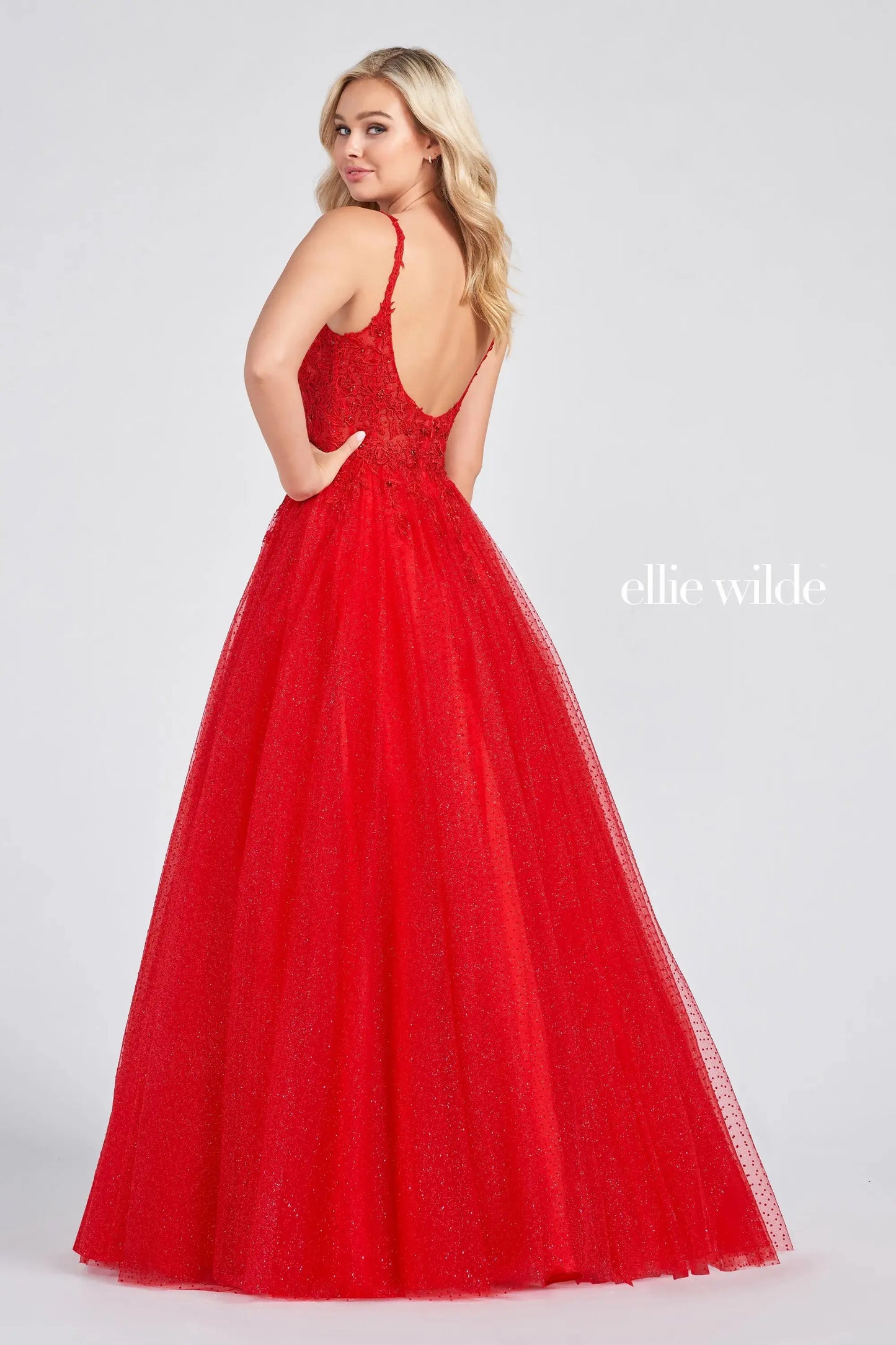 Prom Dresses Prom Long Formal Pocket Ball Gown Red