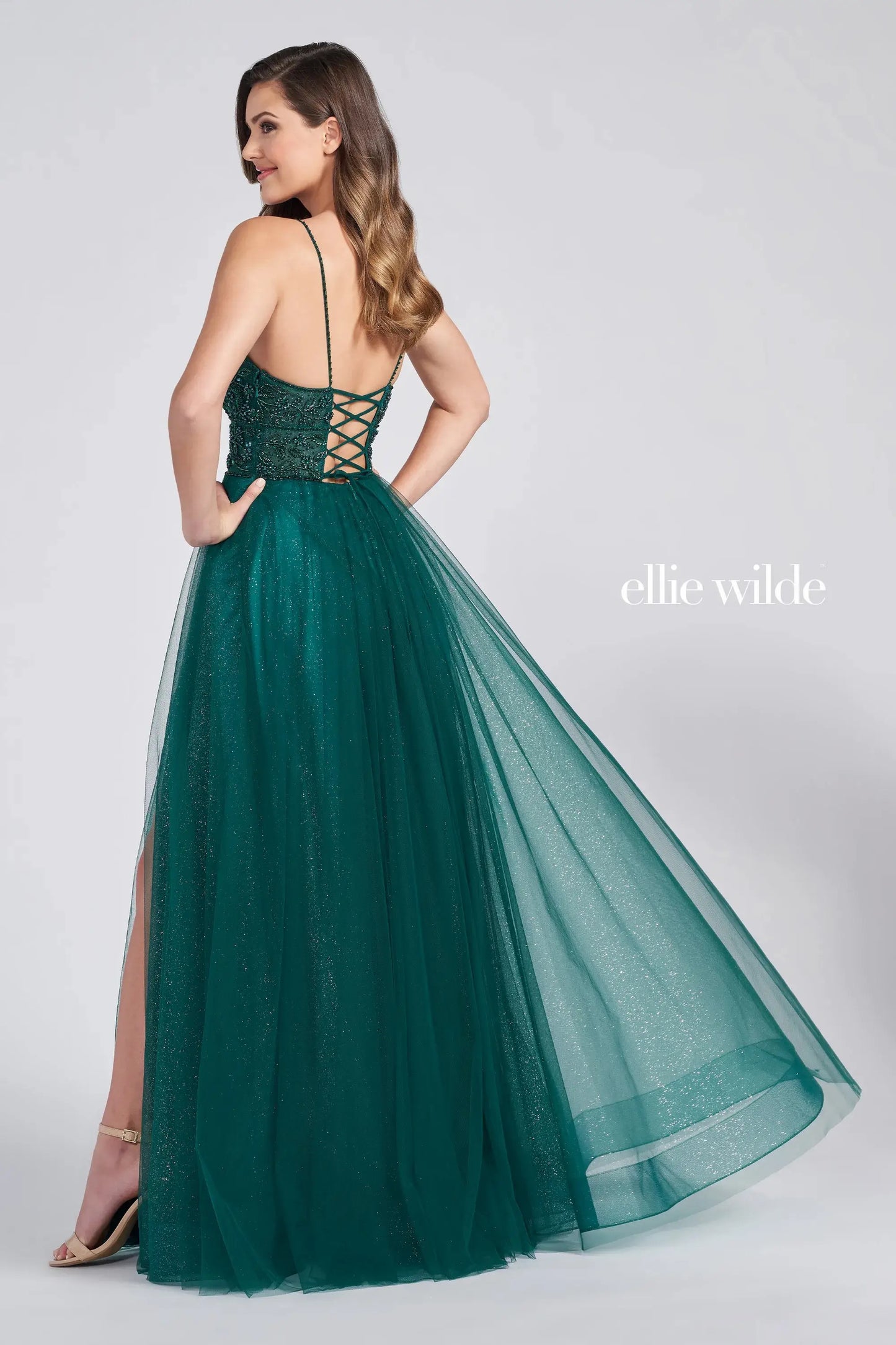 Prom Dresses Long A Line Formal Pocket Prom Dress Emerald