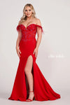 Prom Dresses Formal Fitted Long Prom Dress Red