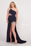 Prom Dresses Prom Fitted Glitter Long Formal Dress Navy Blue