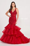 Prom Dresses Prom Mermaid Beaded Long Ball Gown Wine