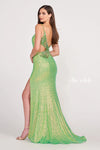 Prom Dresses Formal Long Fitted Evening Prom Dress Lime