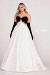 Prom Dresses Long Formal Prom Dress Black White