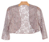 Formal Bolero Long Sleeve Lace Jacket - The Dress Outlet