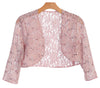 Formal Bolero Long Sleeve Lace Jacket - The Dress Outlet