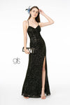 Fitted Long Prom Dress Evening Gown Sale - The Dress Outlet