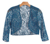 Formal Long Sleeve Lace Bolero Jacket - The Dress Outlet